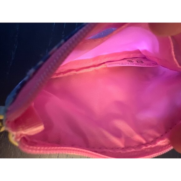 Lilly Pulitzer ID Coin Pouch Wallet Card Holder With Key Ring - Picture 3 of 4